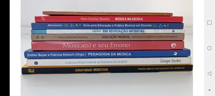 Lote de Livros - Educação Musical
