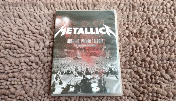 DVD Metallica Orgulho, Paixão e Glória