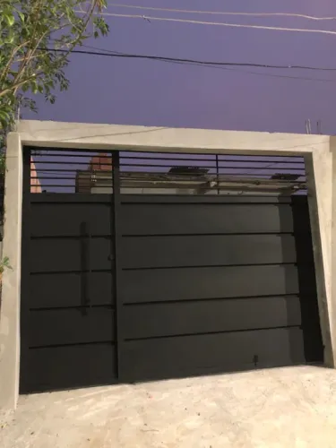 Portão galvanizado