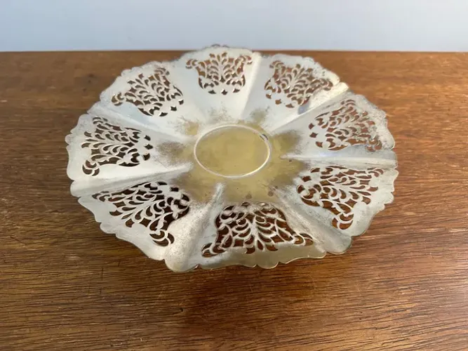 Fruteira em Silver Plate Prata Trabalhada