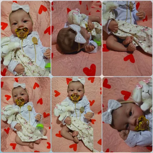 Boneca bebê reborn Lívia 