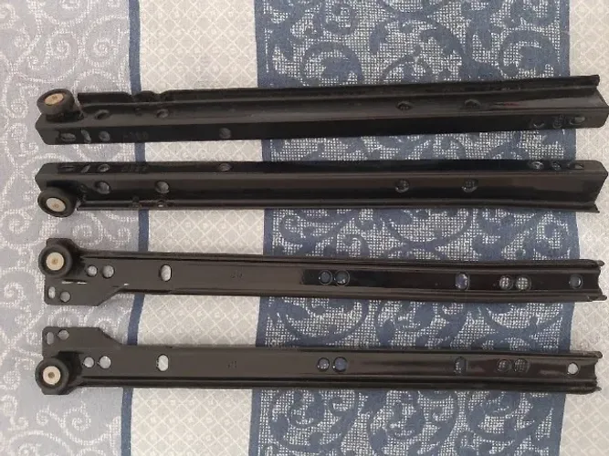 Corrediça roldana para gaveta