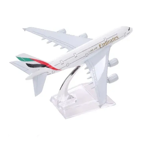 Miniatura Avião Boeing Airbus Modelo Comercial Passageiro Coleção Modelismo Maquete