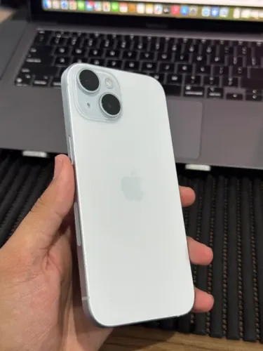 iPhone 15 128gb Azul Impecável 