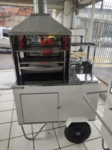 Carrinho churrasco completo 