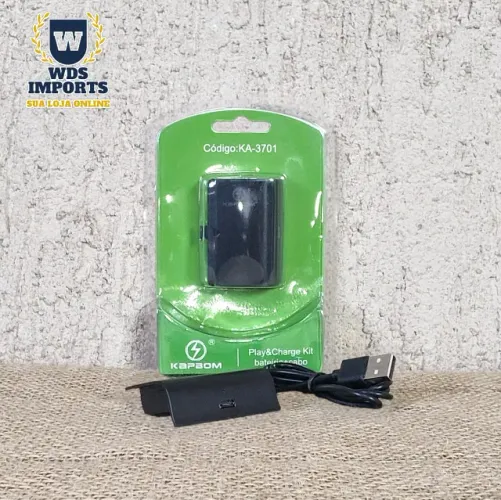 Carregador Xbox One Bateria + Cabo