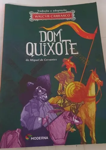 Livro "Dom Quixote"