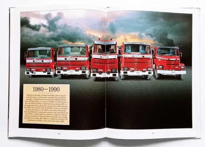 Scania - Livro Com História Da Fábrica De Caminhões E Ônibus