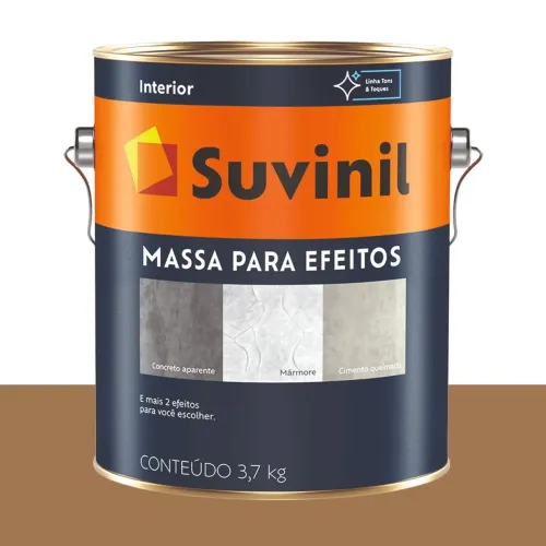 Massa para Efeito Mármore Suvinil Chocolate Suíço 2,88 L