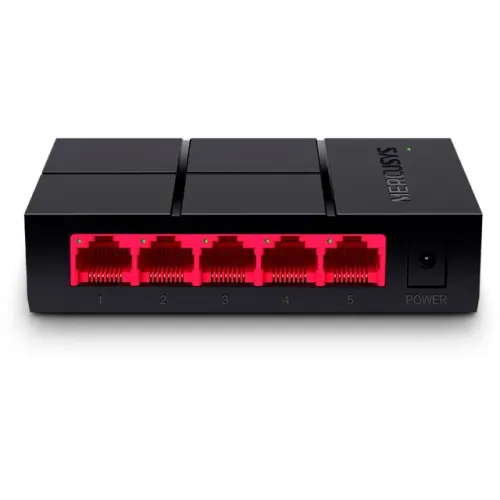 Switch 5 Portas Gigabit 10/100/1000 Mbps Ms105g Mercusys Loja Coimbra Computadores Entrega