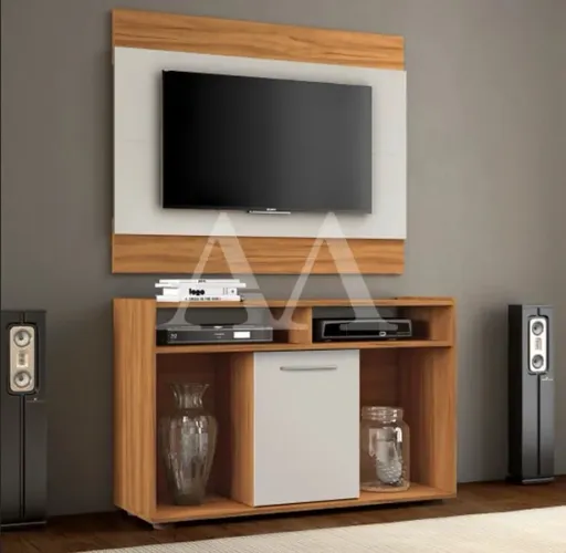 Rack com Painel Slim Nature - PRODUTO NOVO