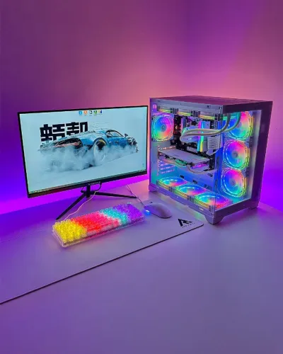 Pc Gamer Completo Roda tudo Ryzen 5 5500 + Rx 580 8gb em até 10x sem juros