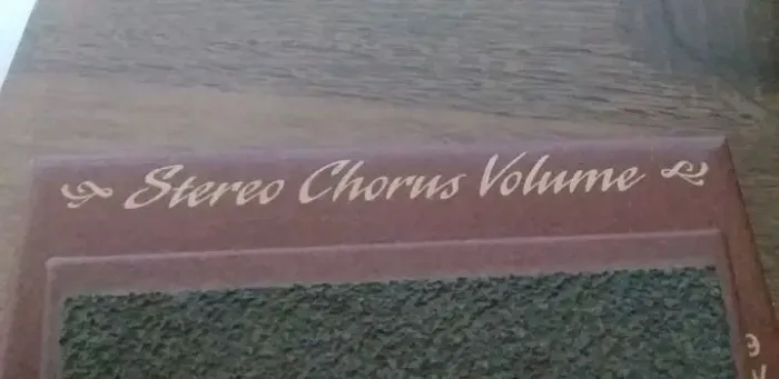 Morley Stereo Chorus & Volume