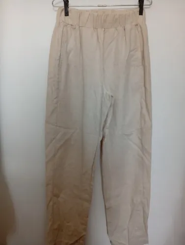 calça de linho puro da Hering  