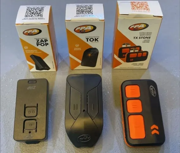 Controles para portão eletrônico 