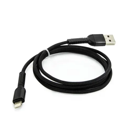 Cabo USB para iPhone - Nylon Trançado - 1 Metro