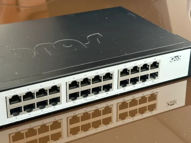 Switch Intelbras Sf 2400 Qr 24 Portas - Funcionando Perfeitamente!