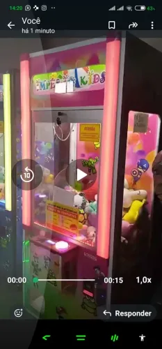 Máquina de Pegar Pelúcias