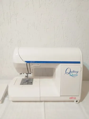 Máquina de costura elna quilting queen 6600