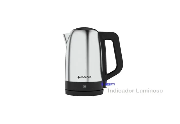 Chaleira Elétrica Cadence Pure Inox - 127V   