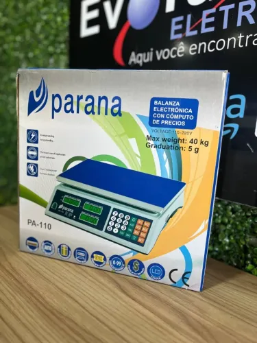Balança Comercial 40KG - PARANA - PRODUTO NOVO COM GARANTIA
