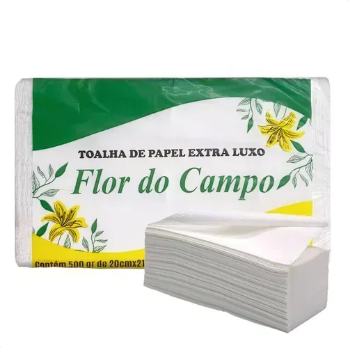 Papel Interfolhado Flor do Campo