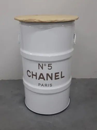 Mesa ou banqueta em tambor de 76 cm de altura, direto do fabricante
