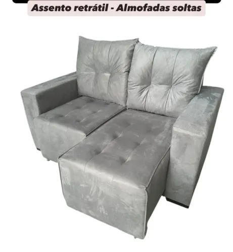 Entrega Rápido+Frete Grátis Lindo Sofá Retrátil!!
