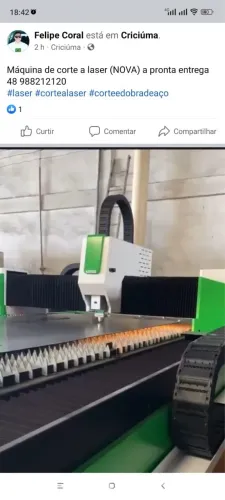 Máquina corte laser Valentin