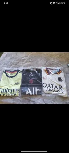 Camisas de Futebol Arsenal, PSG e Liverpool - Novas