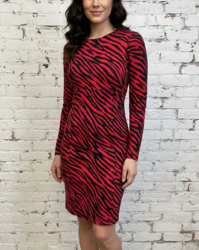 Vestido midi de malha