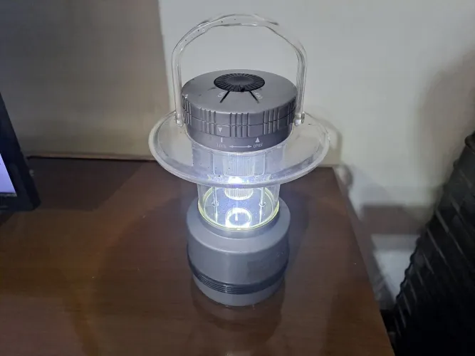 Lampião de led a pilha