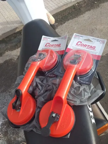 Ventosa Dupla Cortag - Ferramenta para Manuseio de Vidros