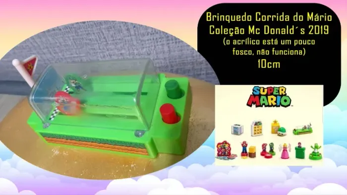 Brinquedo Corrida do Mário Coleção Mc Donald´s 2019