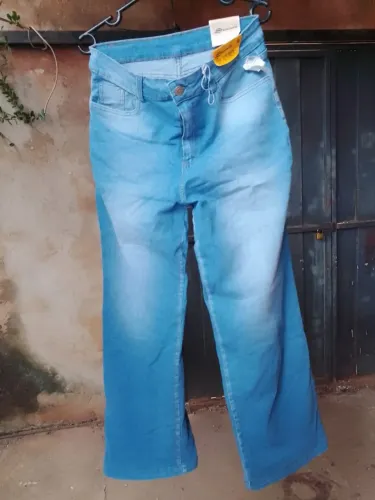Calça jeans sawary wild leg 44