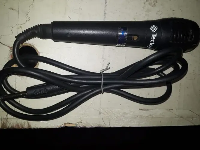 Microfone Tectoy com cabo de 1,70 M SEMINOVO
