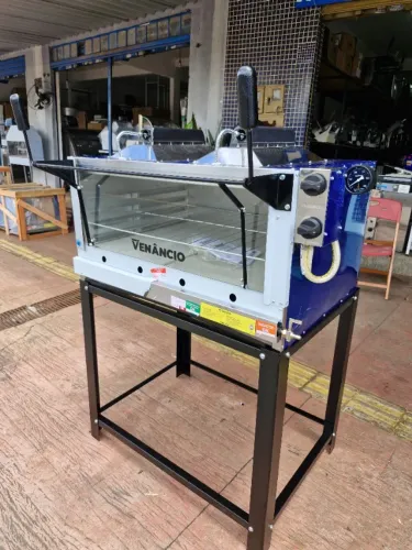 forno de lastro com infravermelho 80x 60cm 