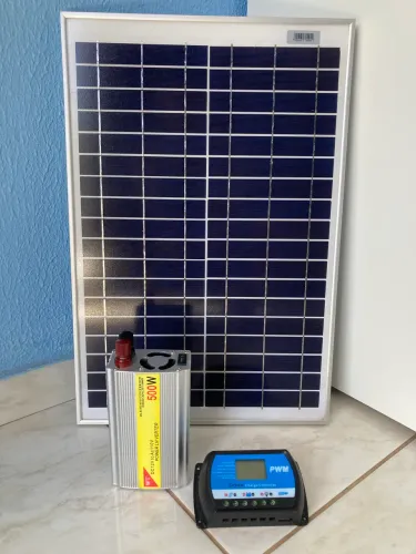 Kit Energia Solar Básica Off Grid