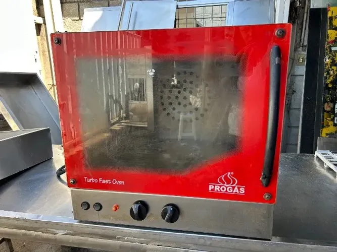 Forno Turbo Progas c/ 4 bandejas completo revisado