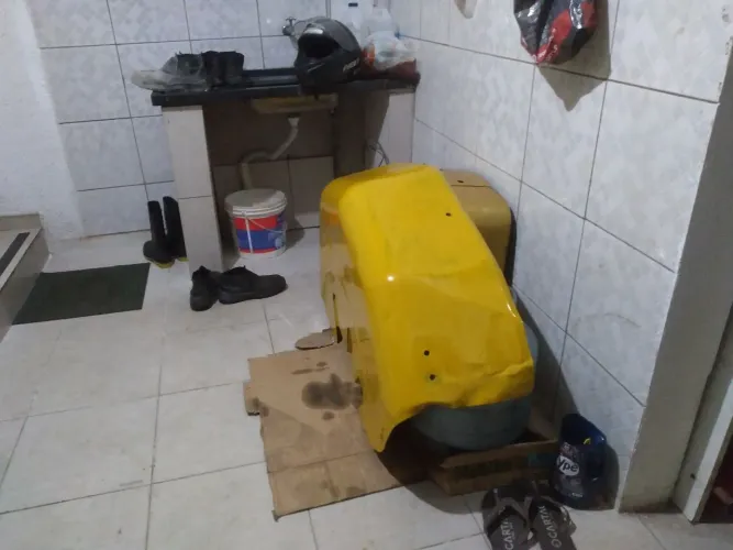 Vendo um par de paralama trator