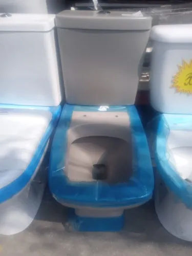 Vaso acoplado Fosco Modelo Boss da Incepa Cinza