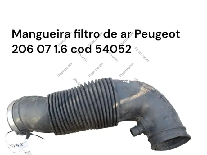 Mangueira do filtro de ar Peugeot 206 07 1.6
