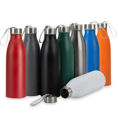Promoção garrafa térmica inox 500ml