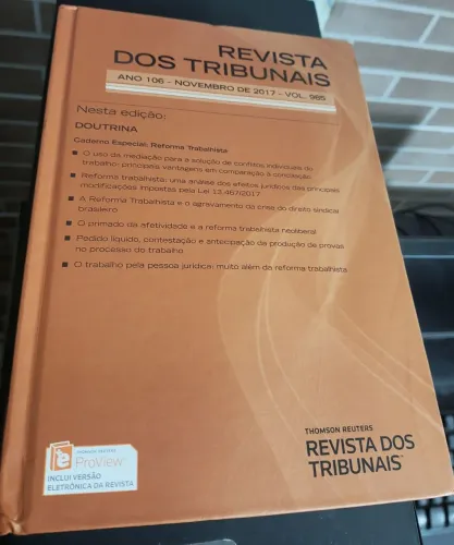 Revista dos tribunais.