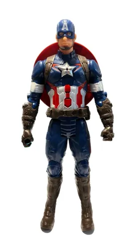 Boneco Capitão América - 30cm - Articulado