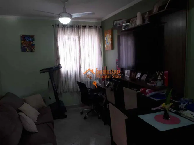 Apartamento com 2 dormitórios à venda, 63 m² por R$ 307.000,00 - Vila Galvão - Guarulhos/S