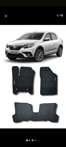 Tapete logan com protetor de tunel