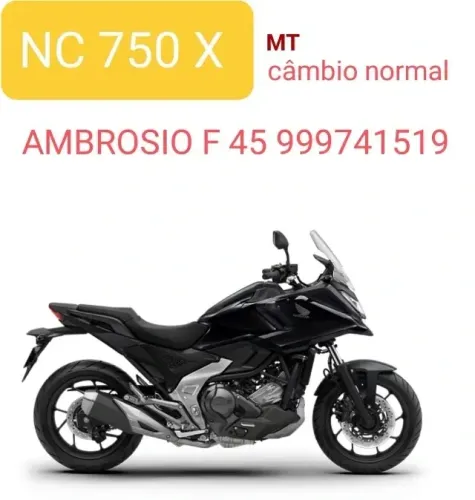 nc  750  x otima  2026  novo modelo 2026  