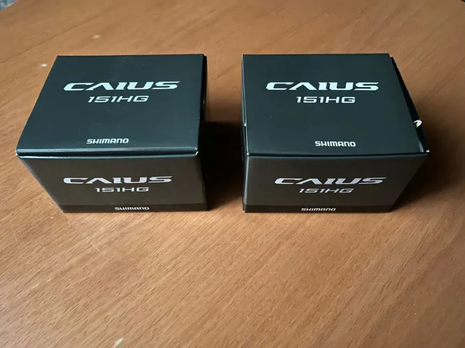 Carretilha Shimano Caius 151 HG 2024