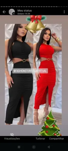 Vestido festa maravilhoso tamanho médio